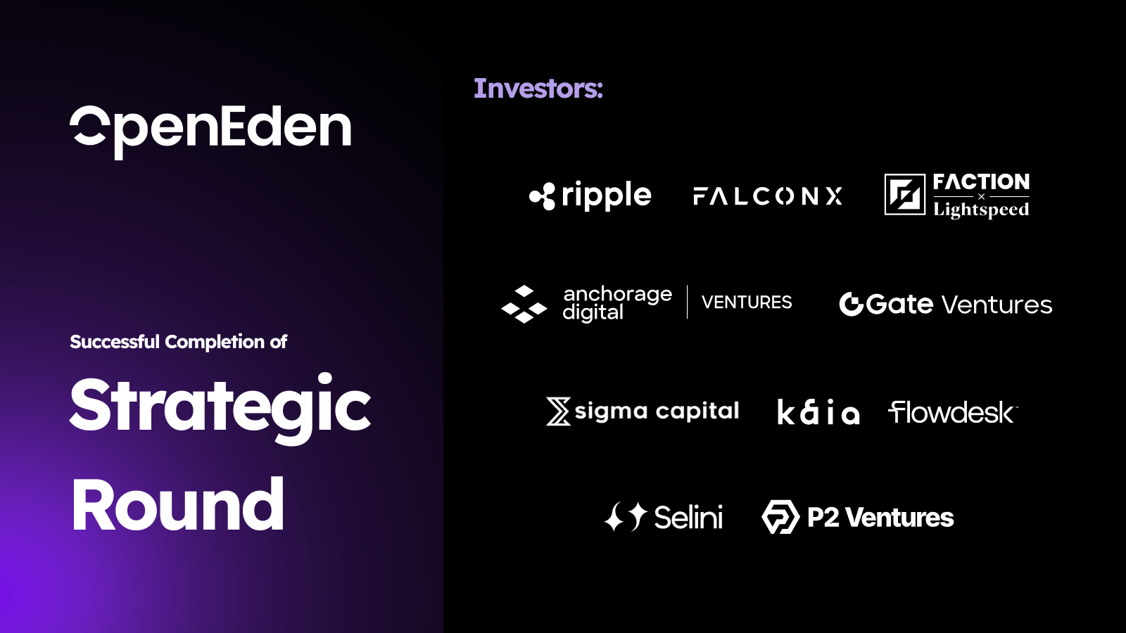 OpenEden Closes RWA Strategic Investment Round